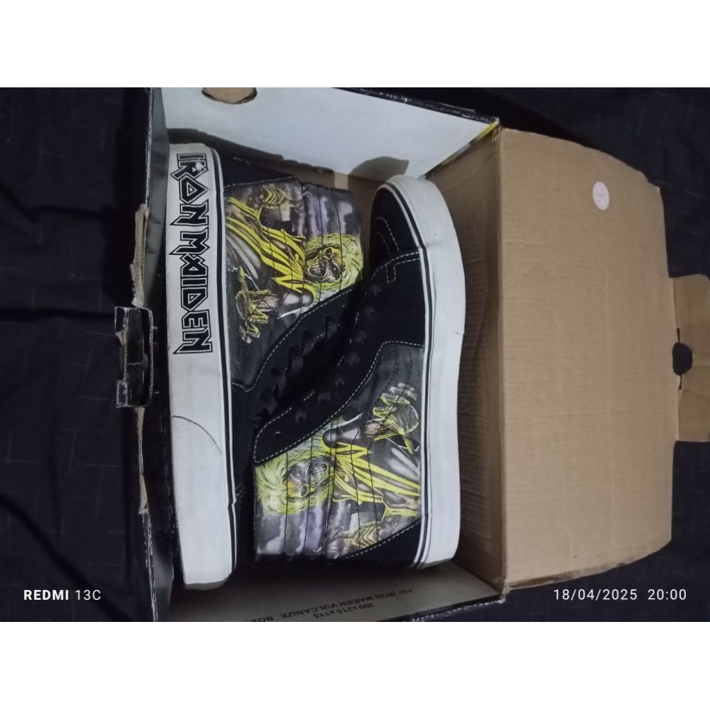 vans iron maiden