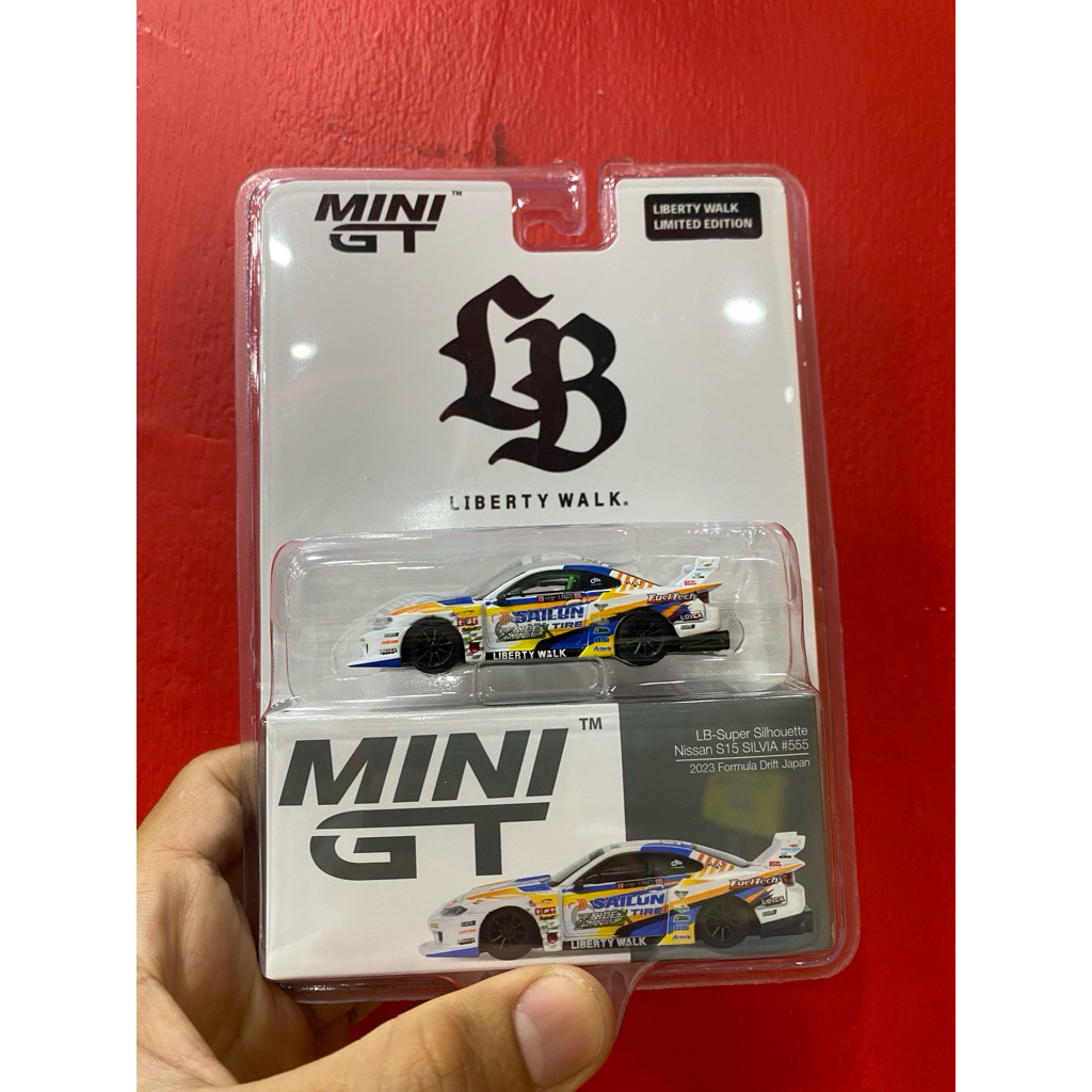 Mini GT Nissan S15 Sailun Blister Card LB