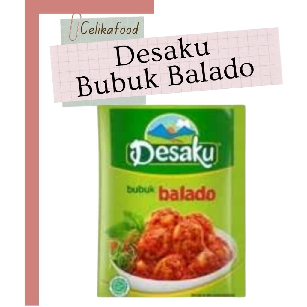 

Desaku Bubuk Balado Sachet Bumbu Instan Rempah Masakan