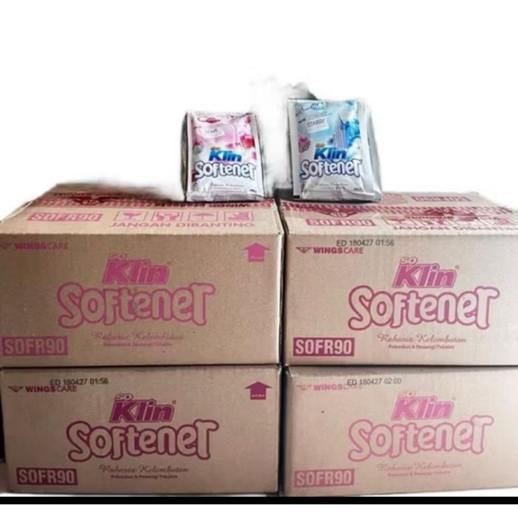 1 dus softener so klin -  pewangi so klin jumbo 65 ml