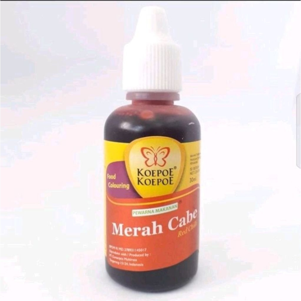 

Pewarna Makanan Merah Cabe Uk. 30 ml