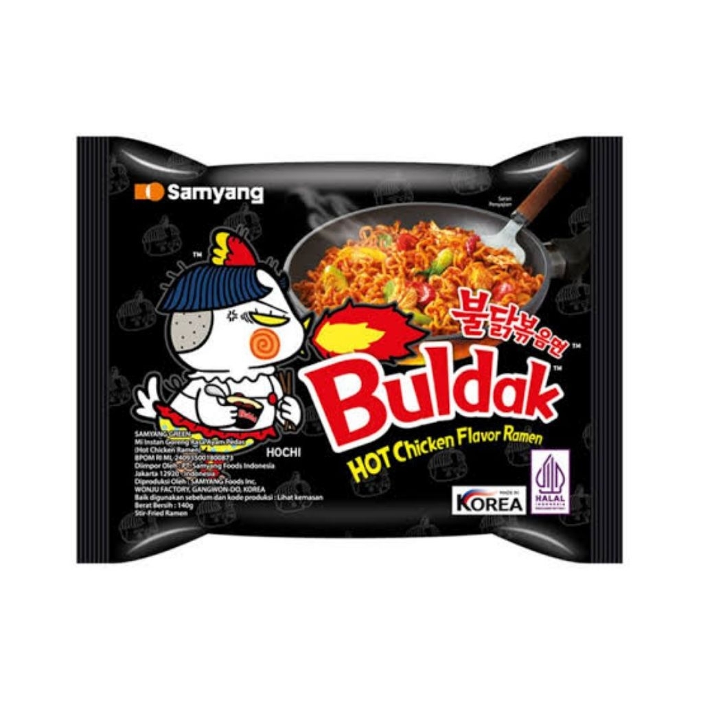 

SAMYANG HOT CHICKEN ORIGINAL FLAVOUR RAMEN 140 GRAM