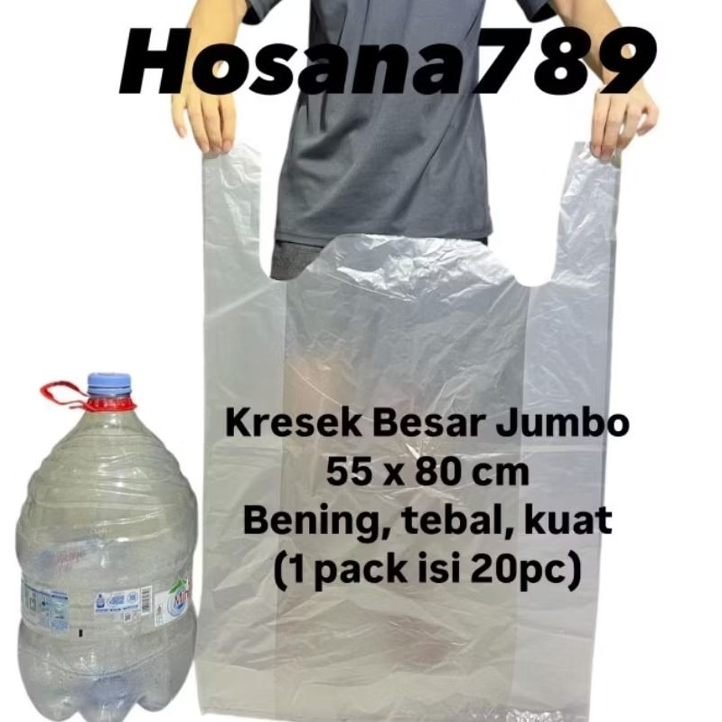 KRESEK JUMBO BESAR BENING 55 X 80 KRESEK SAMPAH SERBAGUNA KUAT DAN TEBAL