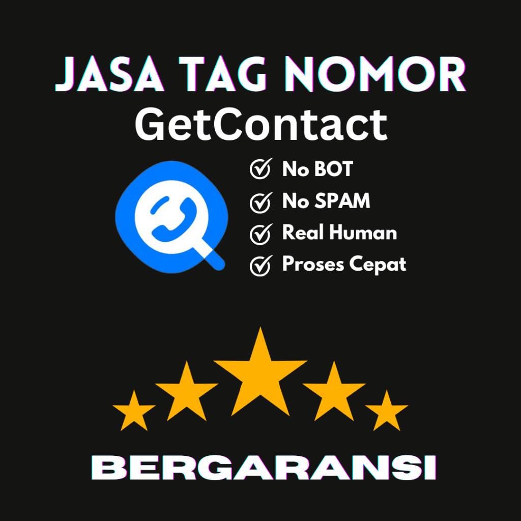 JASA TAMBAH TAG GETCONTACT