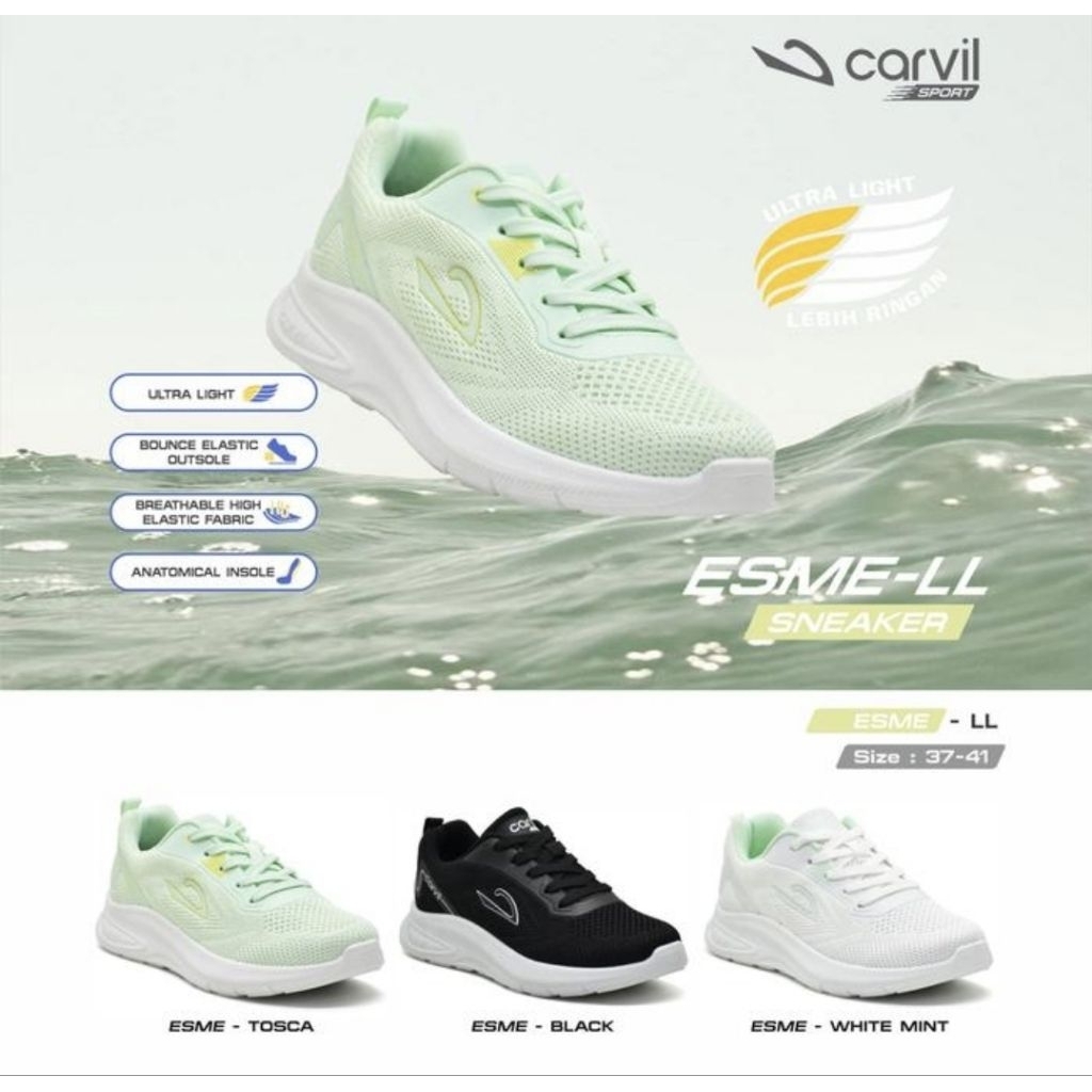 CARVIL SEPATU WANITA KEREN ESME-LL