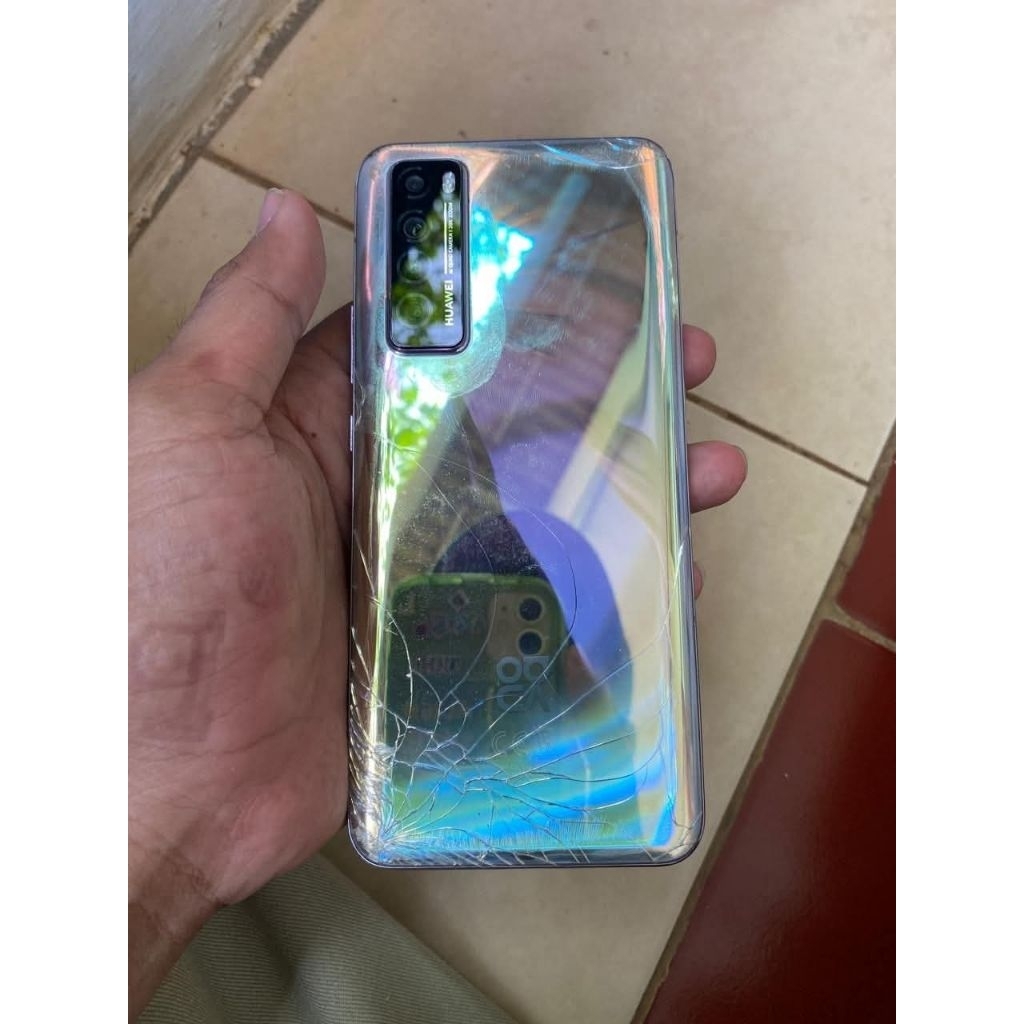huawei nova 7 5G space silver 8/256 second resmi