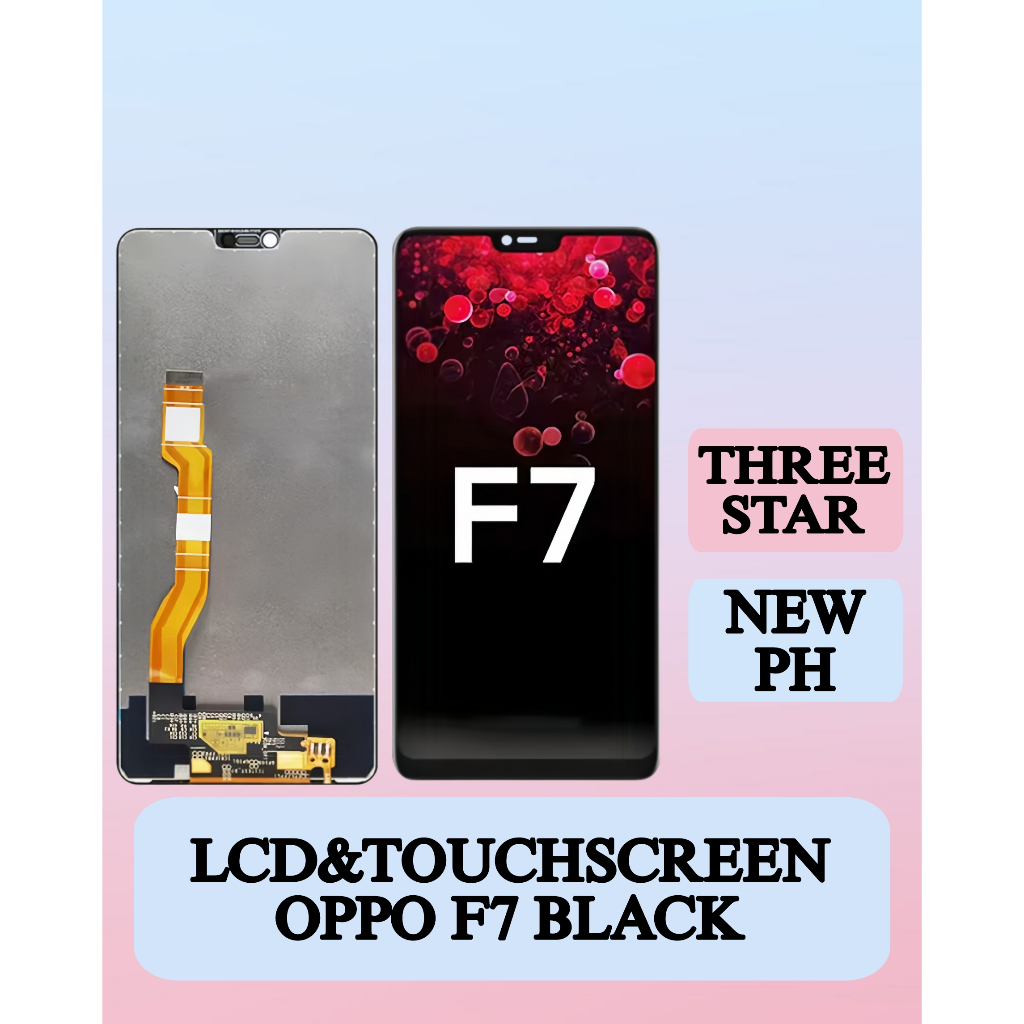 (PH BANDUNG) LCD TOUCHSREEN OPPO F7 BLACK