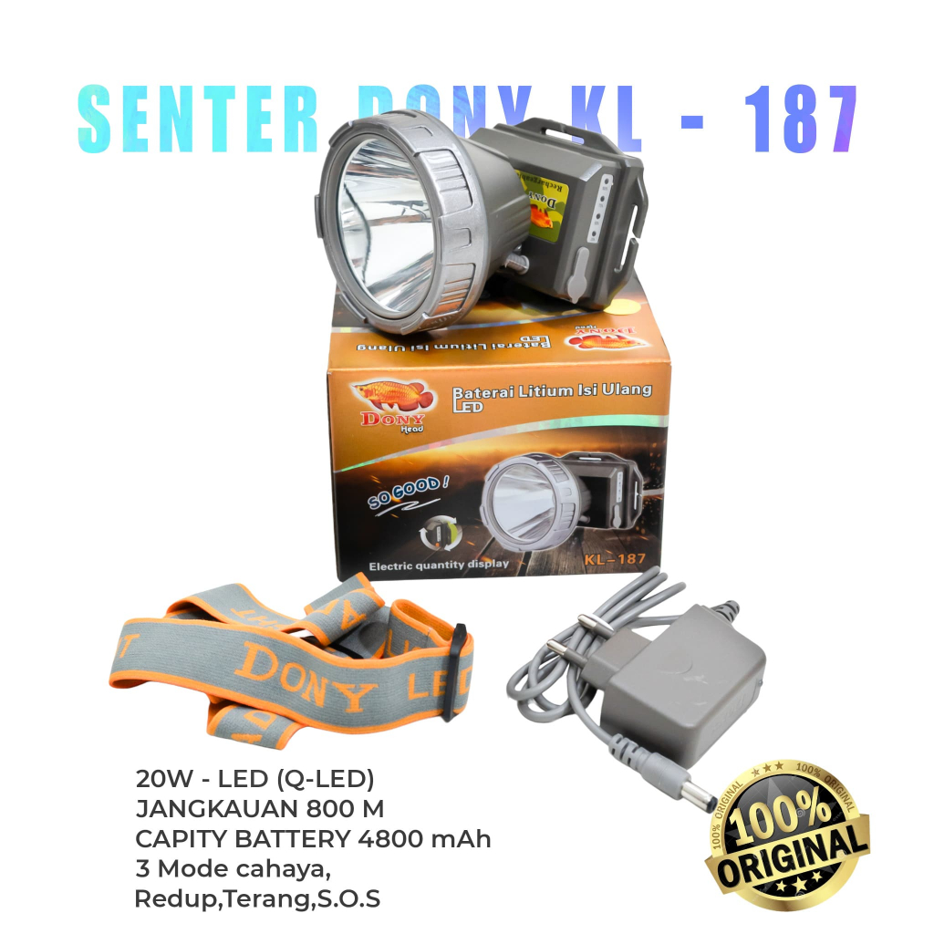 SENTER KEPALA DONY KL-187 20 Watt