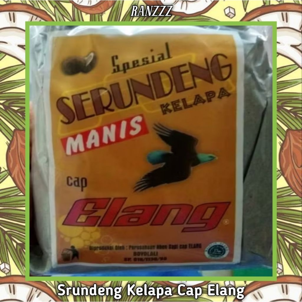 

Serundeng Kelapa Cap Elang 250 gr Khas Boyolali