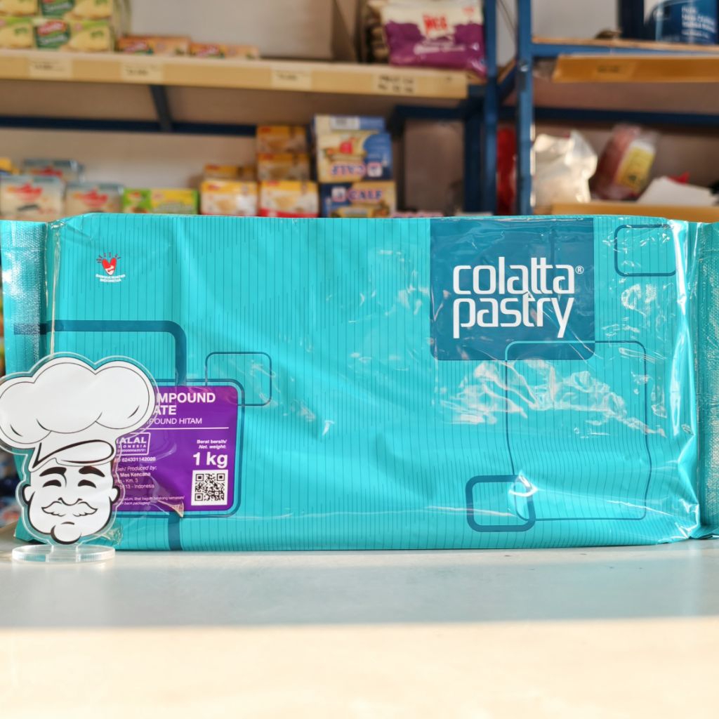 Colatta Pastry Dark Chocolate 1Kg / Dark Chocolate Pastry 1Kg / Dark Coklat Pastry 1Kg