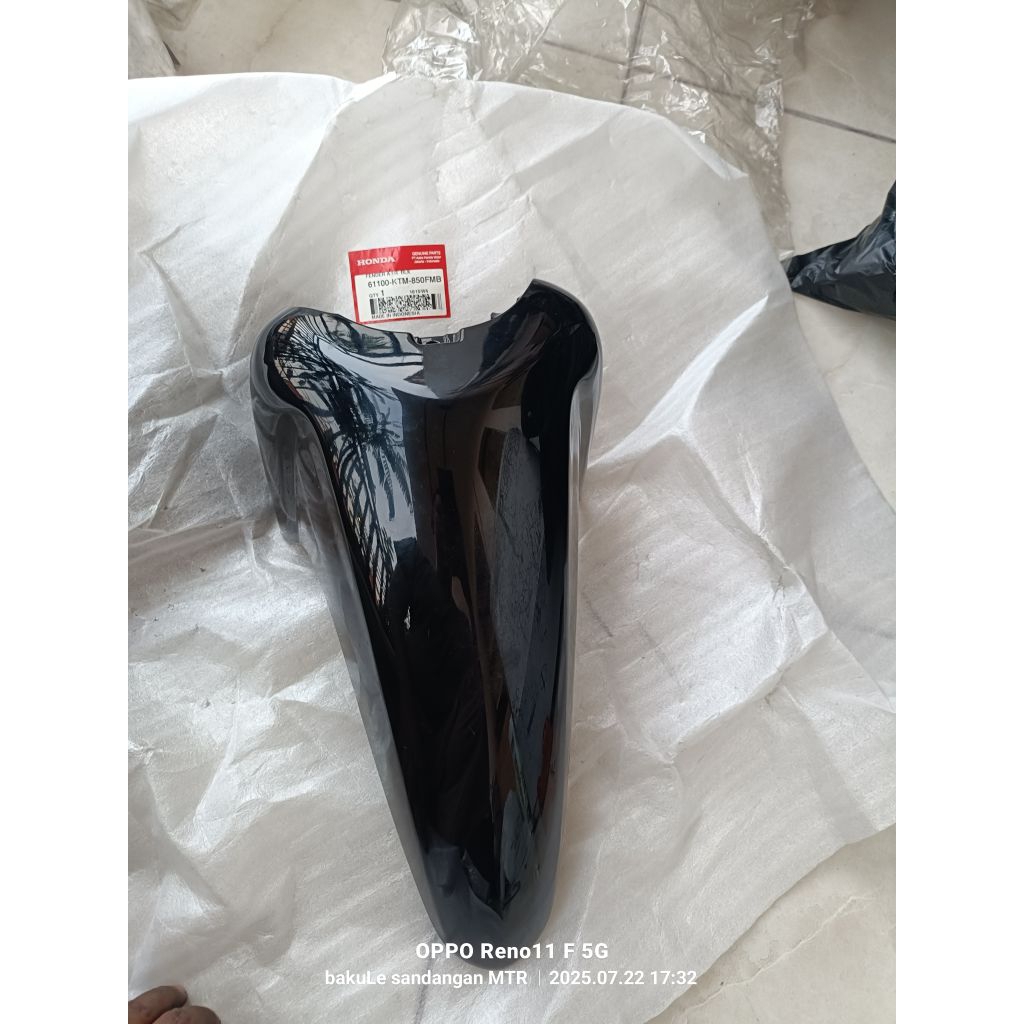 slebor Spakbor fender depan A Honda Supra X 125 old  lama original AHM 61100 KTM 850 FMB