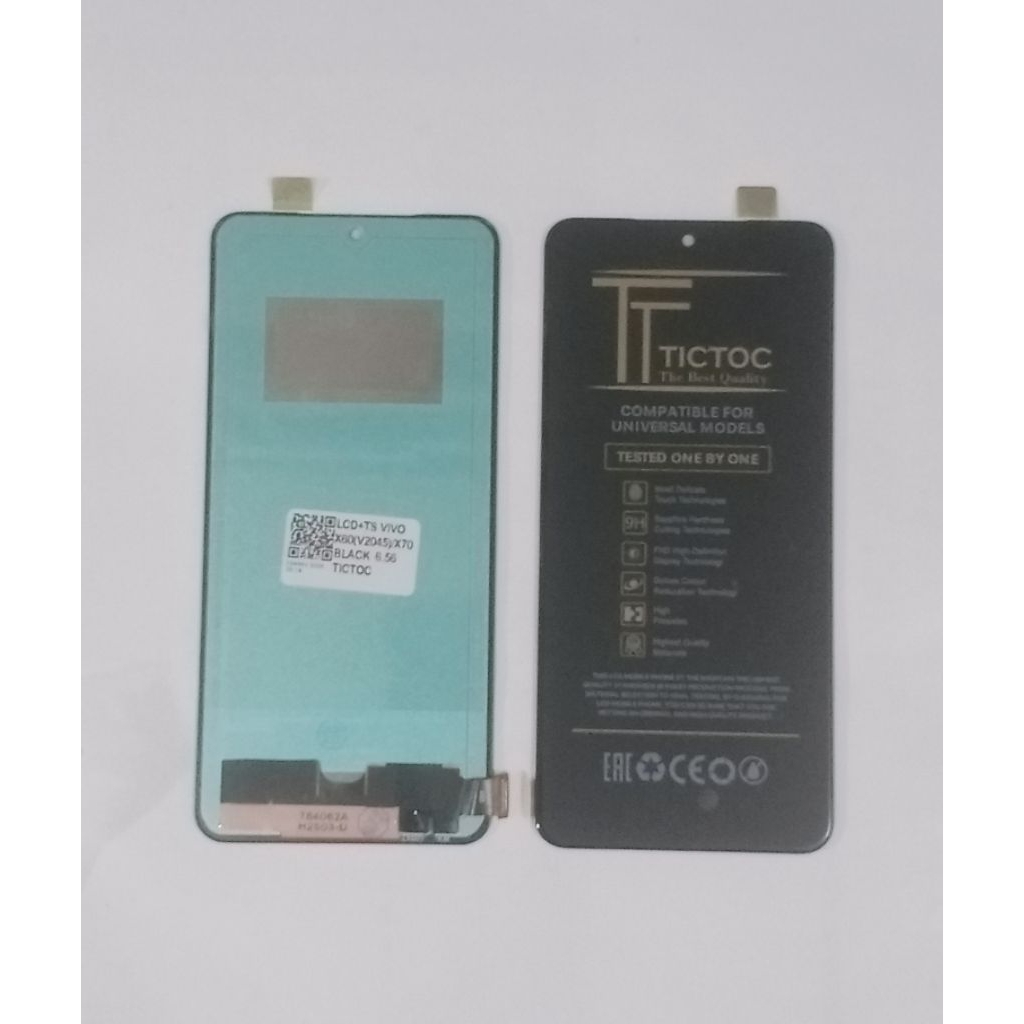 Lcd TouchScreen VIvo X60 V2045/X70 Black 6.56