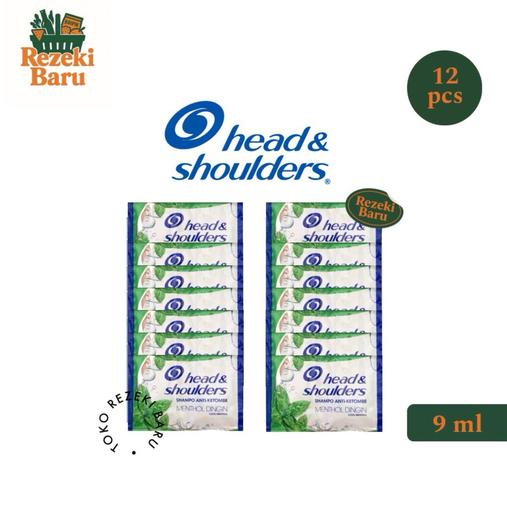 SHAMPOO HEAD AND SHOULDERS SACHET MENTHOL DINGIN