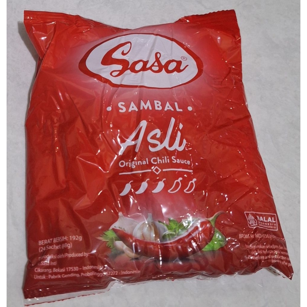 

saos sambal Sasa isi 24 sachet 8gram