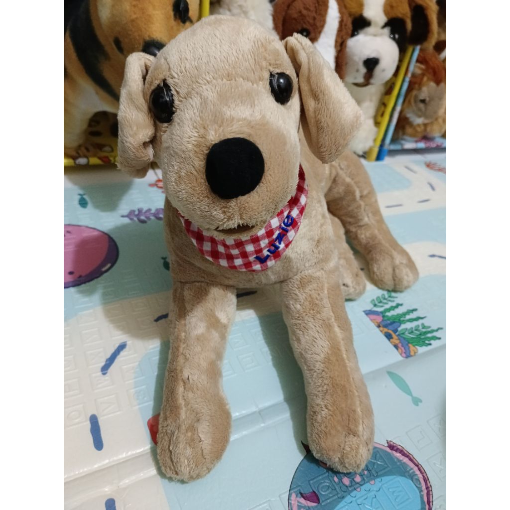 BONEKA HEWAN ANJING GUGUK LABRADOR RETRIEVER