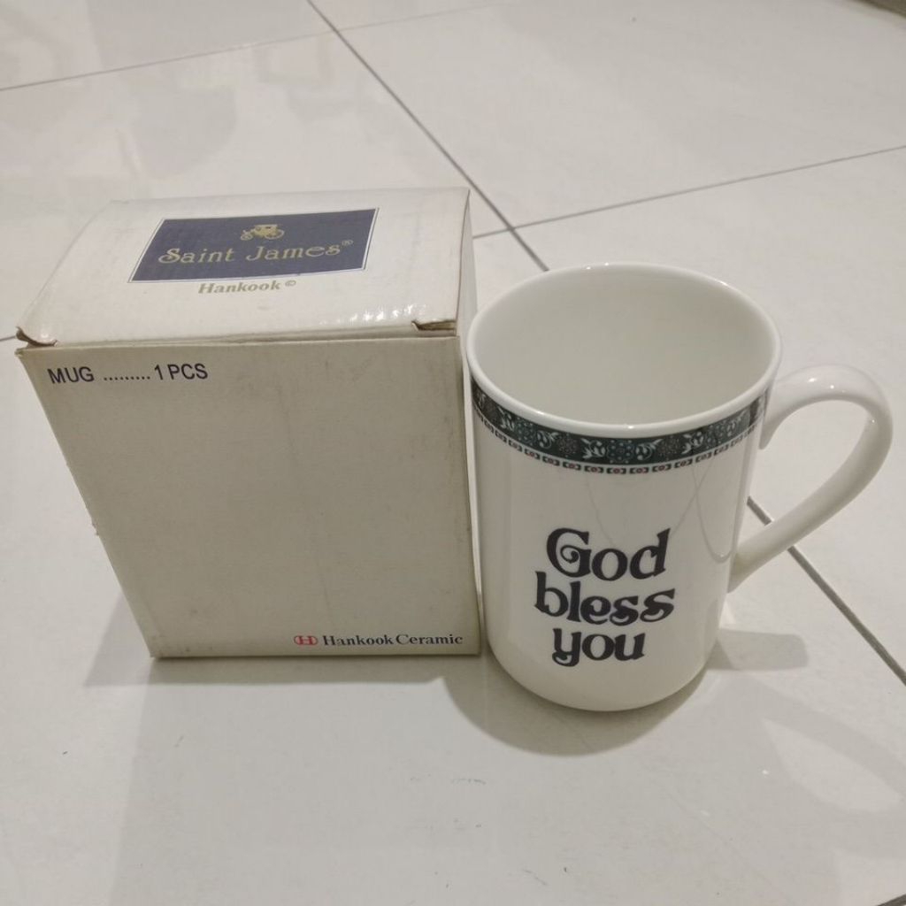 gelas minum keramik saint james