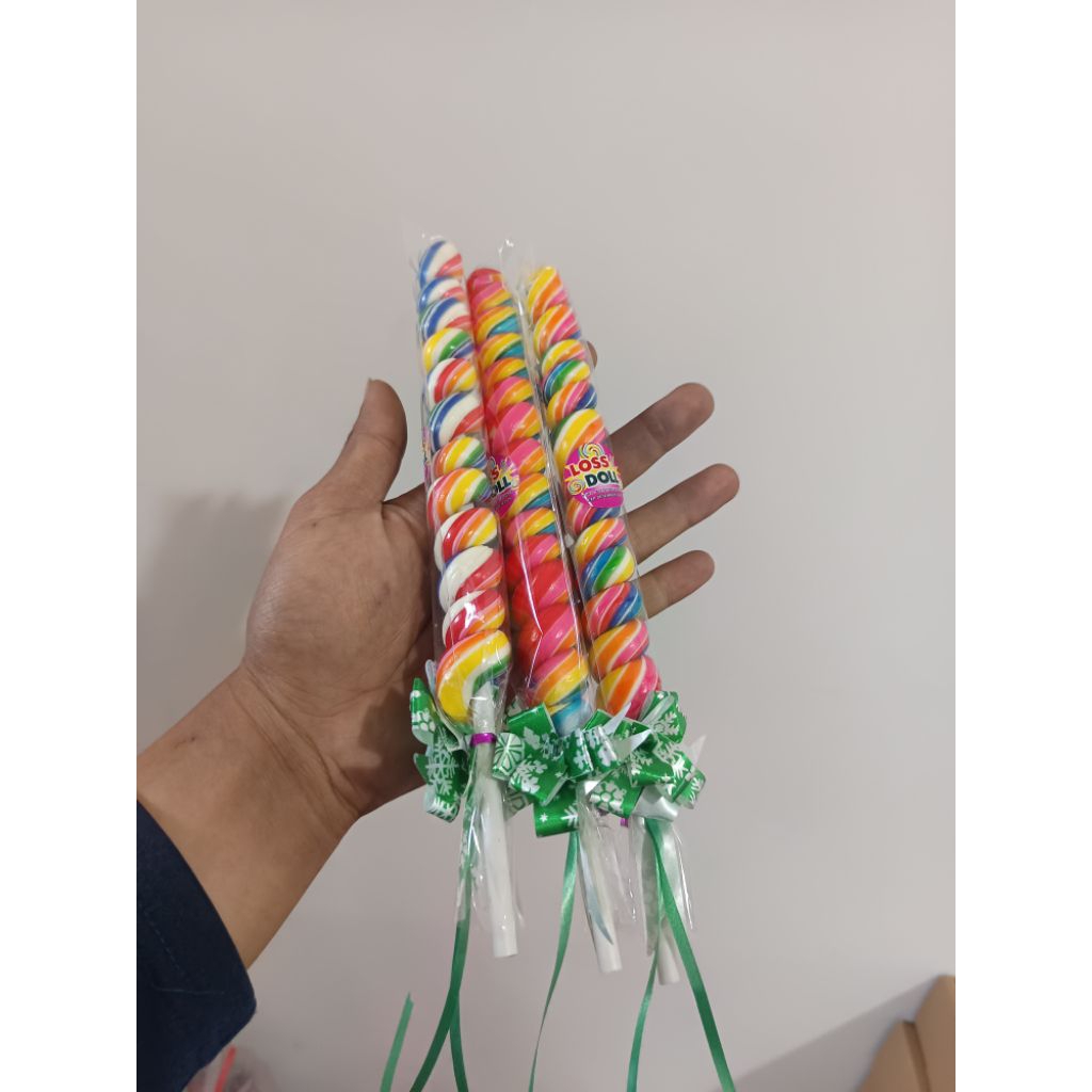 

Permen ulir Jumbo (25 cm) isi 10 pcs