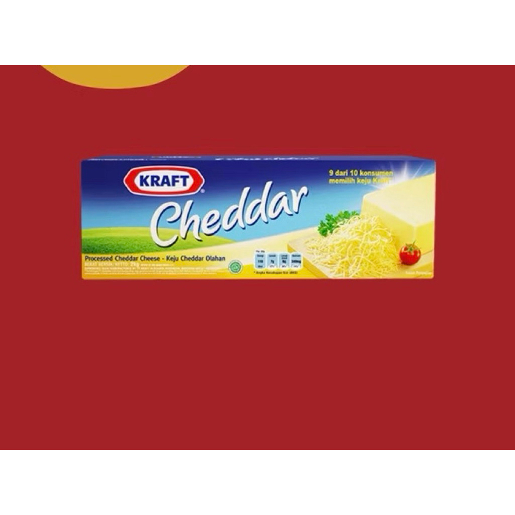 

KEJU KRAFT CHEDDAR 2KG EXP AGUSTUS