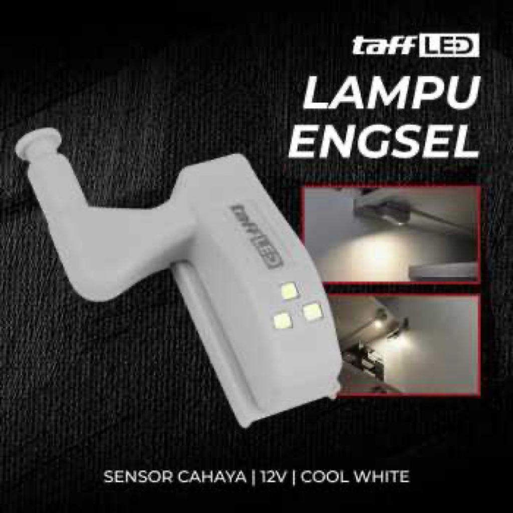 TaffLED Lampu Engsel Sendok | Lampu engsel meja, penerang engsel meja kerja, lampu engsel dibawah me