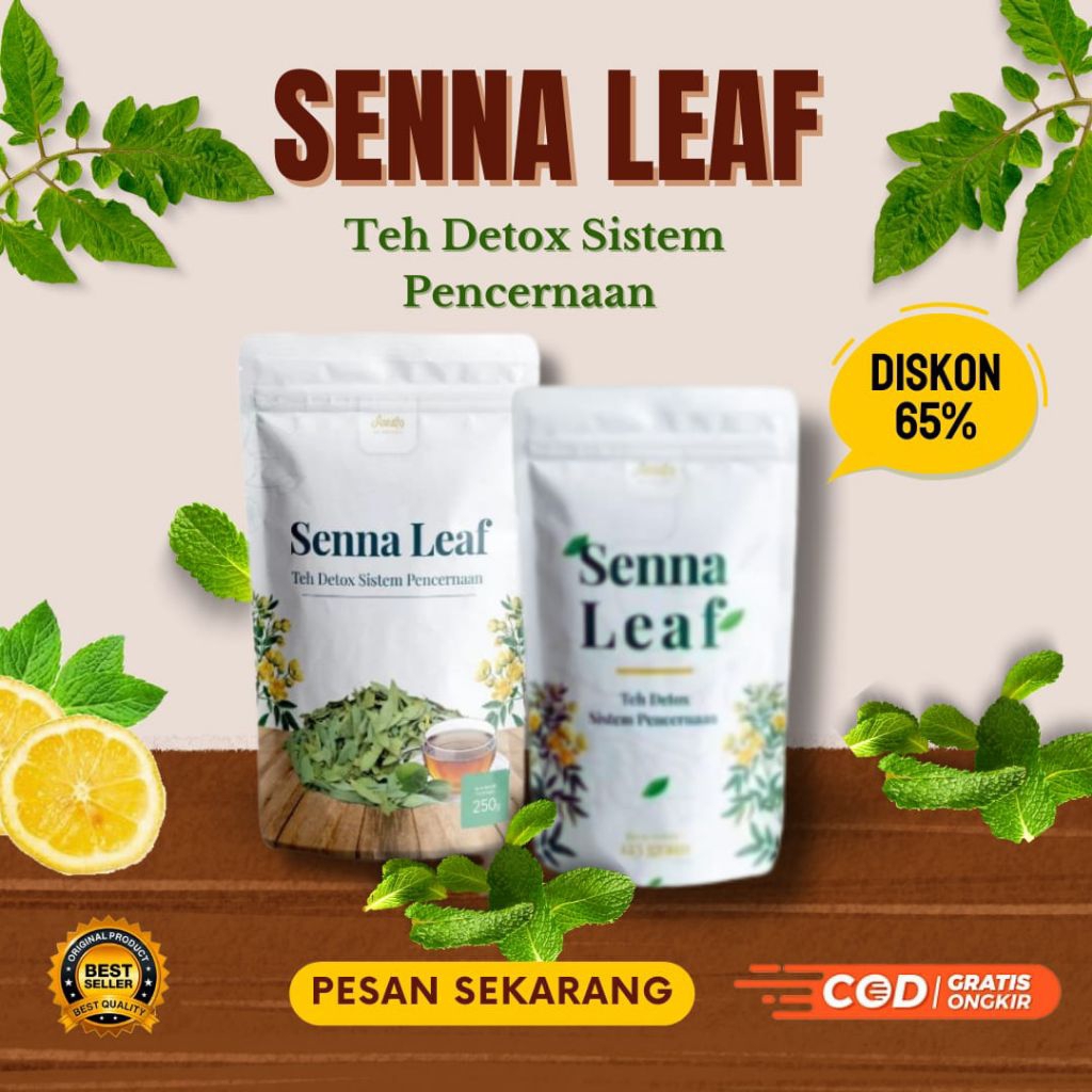 

(BEST SELLER) Original Senna Leaf Annafis Superfood Daun senna 125gr