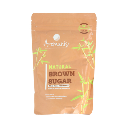 

Aromanis Natural Brown Sugar / Brown Sugar Gula