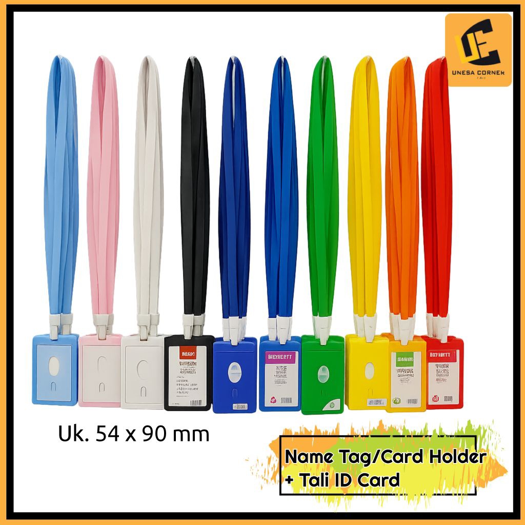 

Name Tag/Card Holder + Tali/PKKMB/Ospek