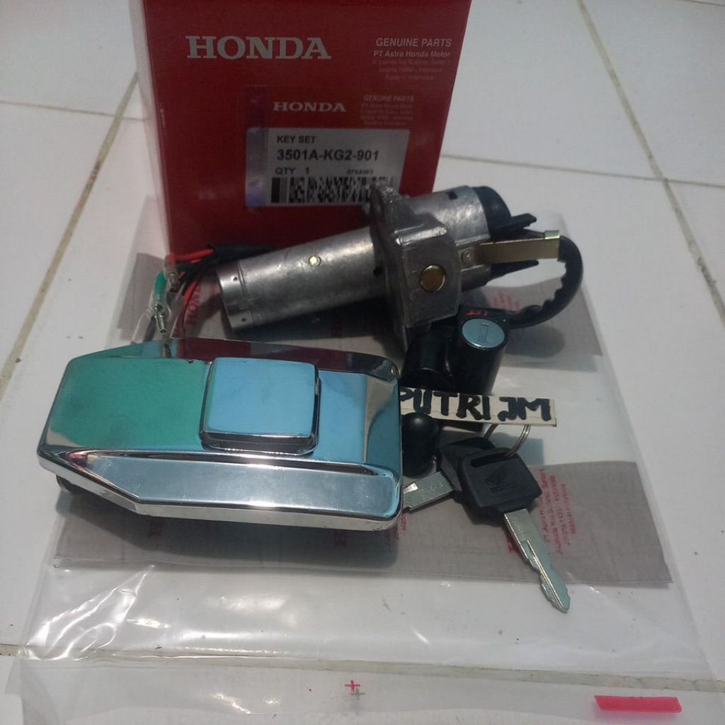 KUNCI KONTAK HONDA GL PRO CDI KABEL 6 ASLI HONDA