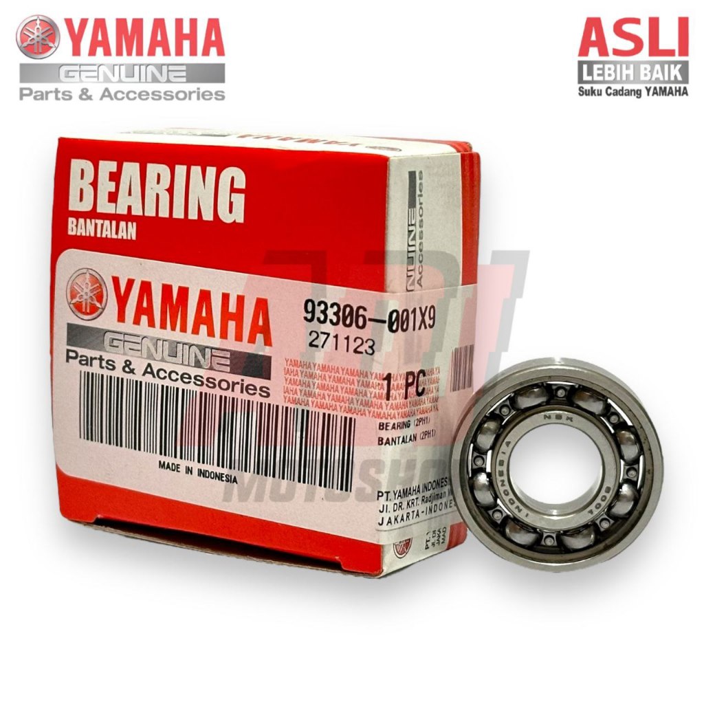 BEARING NOKEN AS KECIL 6001 NMAX AEROX LEXI MIO M3 S GEAR 125 GRAND FILANO FAZZIO XRIDE 125 SOUL GT 