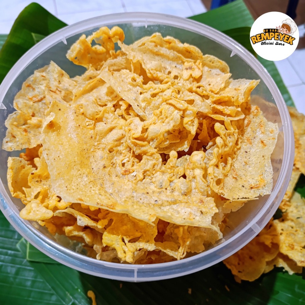 

Peyek Daun Jeruk 1 Toples Gurih Dan Renyah - Rempeyek Oficial Store