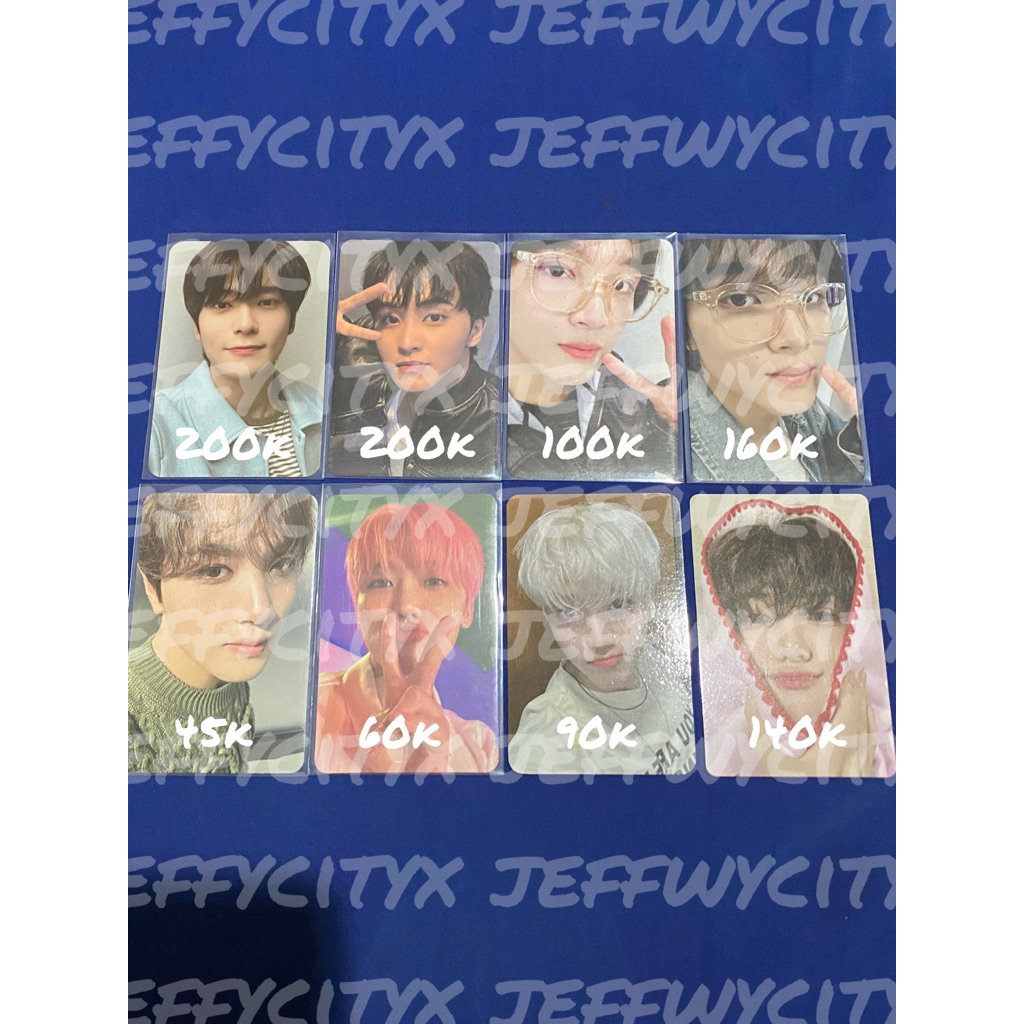PHOTOCARD JAEHYUN MARK HAECHAN JAEMIN (jh gitd, hc kacamata, jm selimut manyun, mark peace)