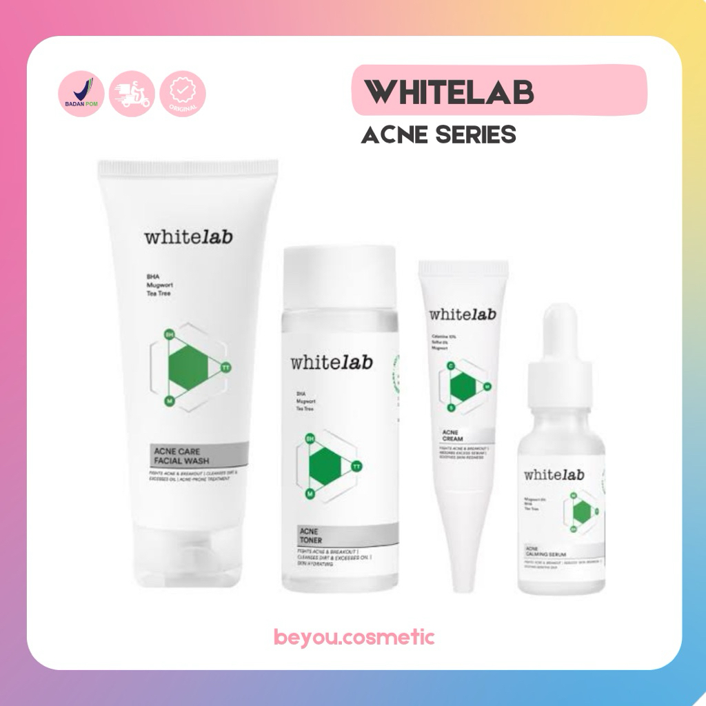 Whitelab acne calming serum | Whitelab acne facewash | Whitelab acne toner