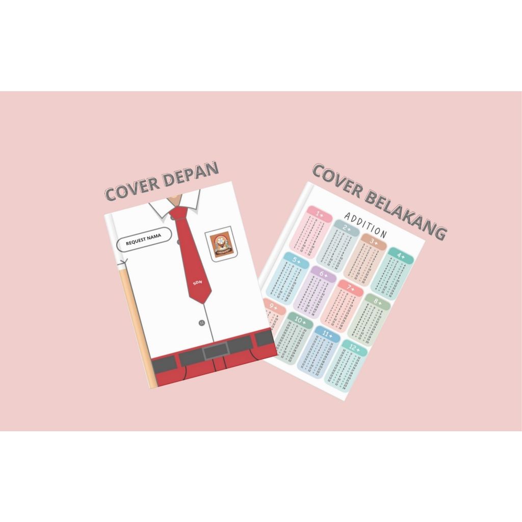 

Buku Tulis Custom 50 Lembar Seragam Sekolah SD,SMP,SMA,PRAMUKA / Buku Tulis, Buku Tulis Anak