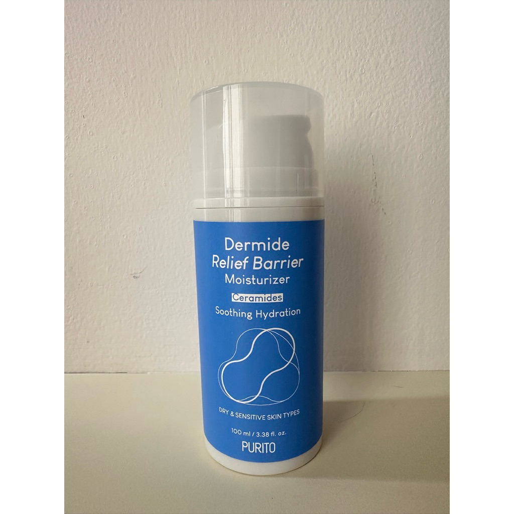 purito dermide relief barrier moisturizer (preloved)