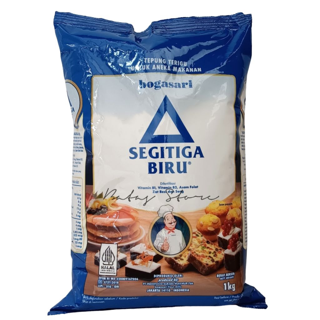 

Segitiga Biru Tepung Terigu Premium Kemasan 1kg