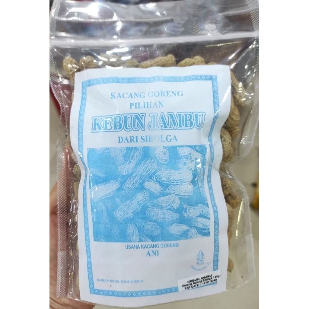 

Kacang Goreng Sihobuk pilihan Kebun Jambu Sibolga 180gr /400gr