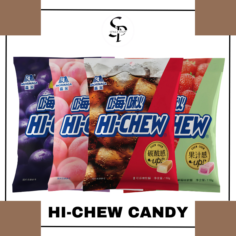 

Morinaga Hi-Chew Permen Hichew Chewy Candy Permen Kenyal Rasa Buah Hi Chew