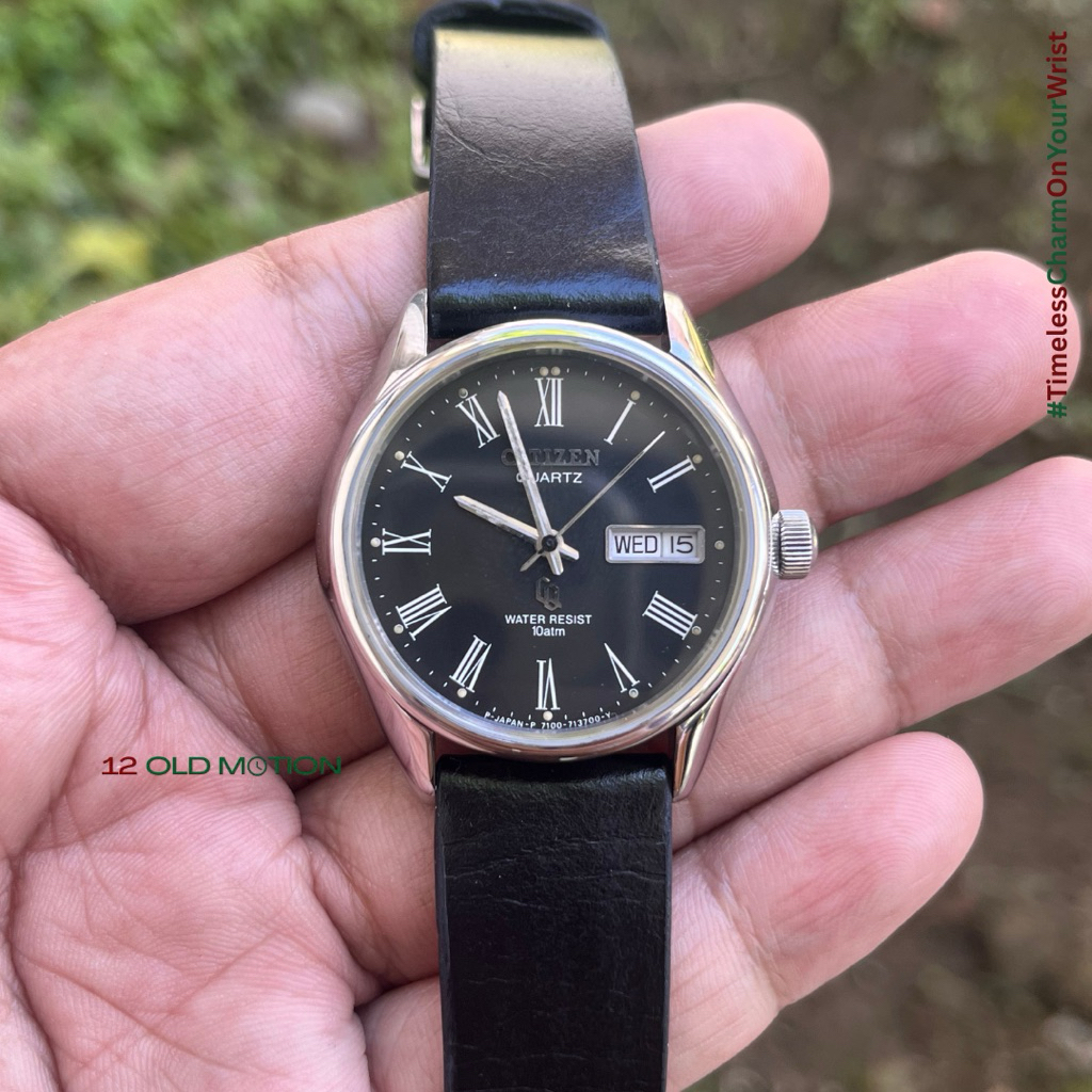 

Citizen CQ Black Dial Vintage