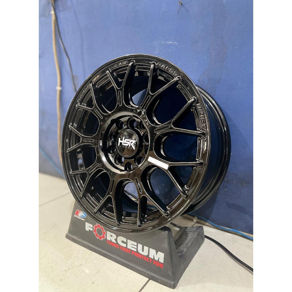 Velg Mobil R16 untuk Wuling Binguo - Pelek Ring 16 tipe RAI S5 warna Radiant Black