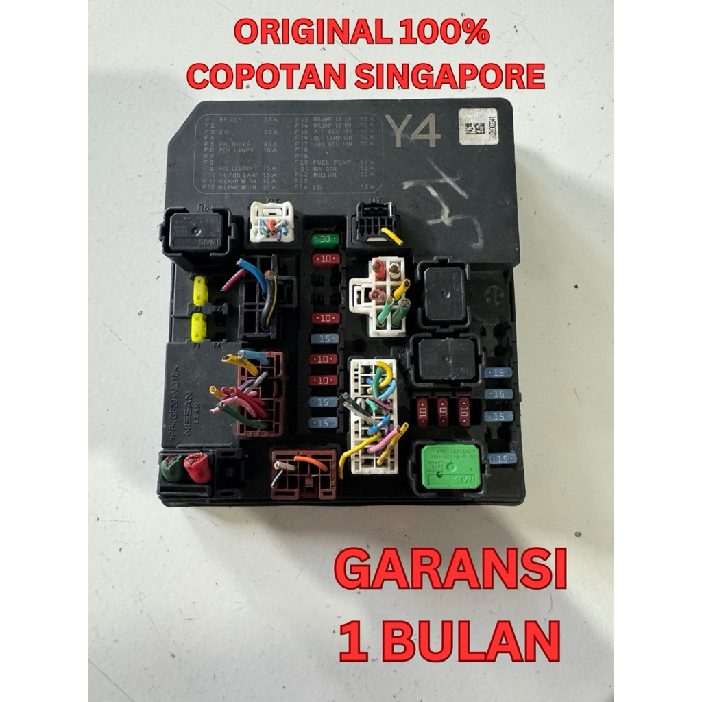Fuse Box Sekring IPDM Nissan Grand Livina L11 Y4 Produk Original