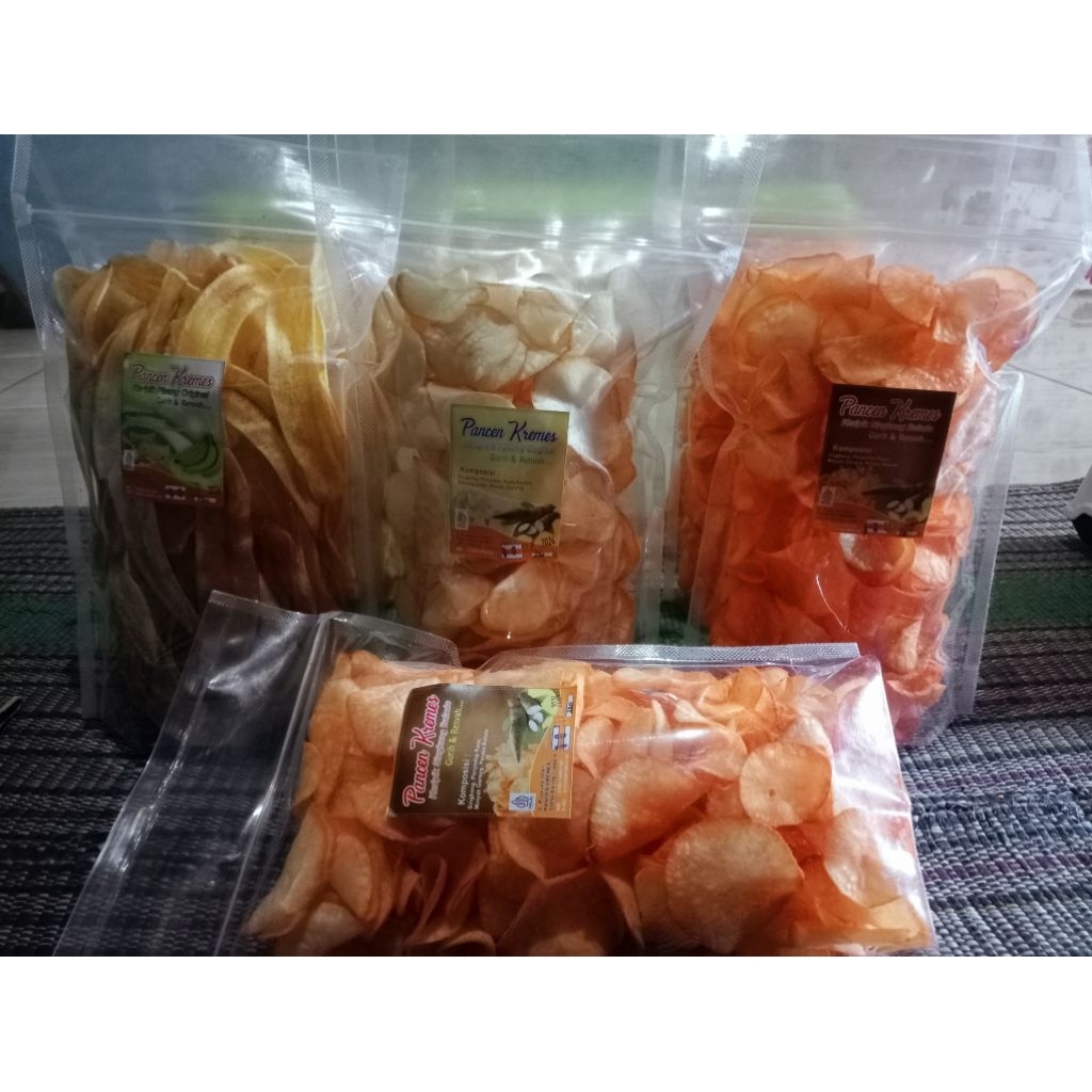 

Keripik Singkong Pancen Kremes 1kg