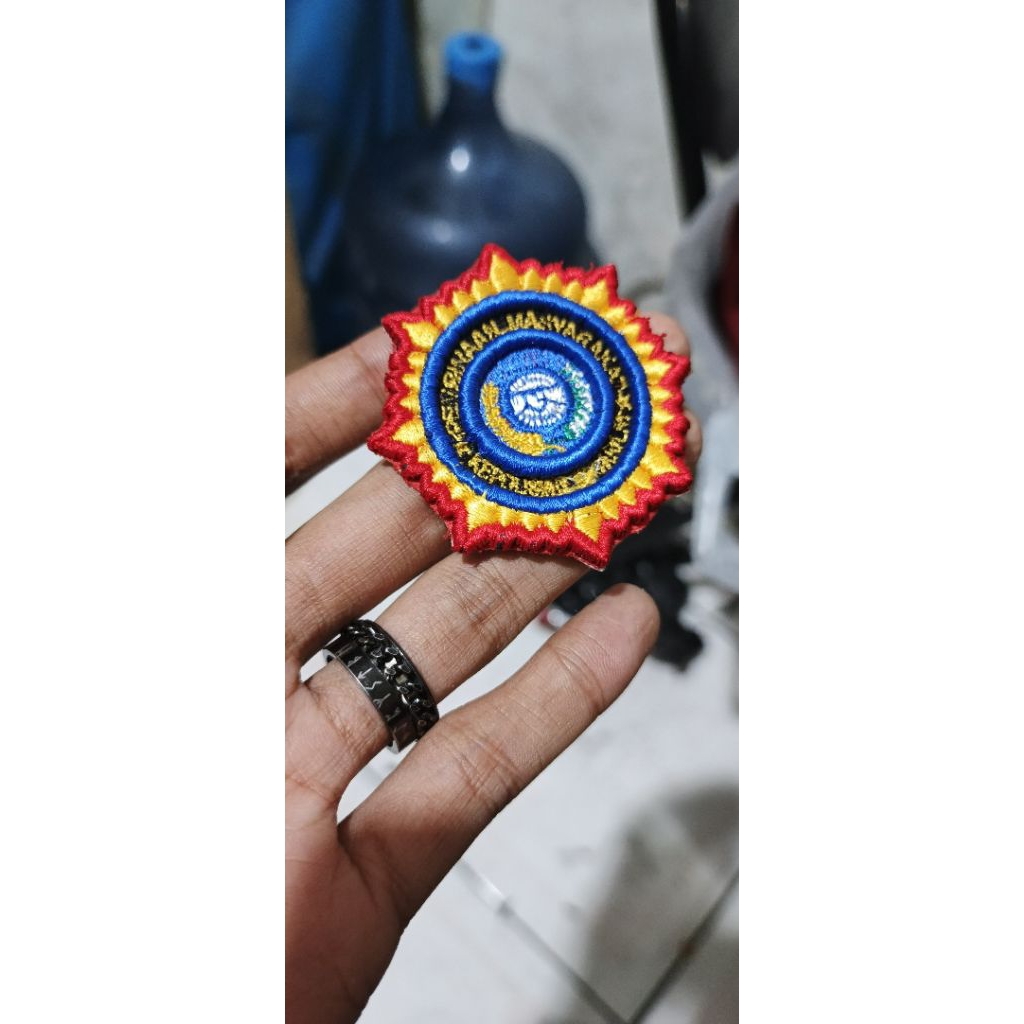 Bordir timbul brivet polri satuan PROMO/TERMURAH/TERCEPAT