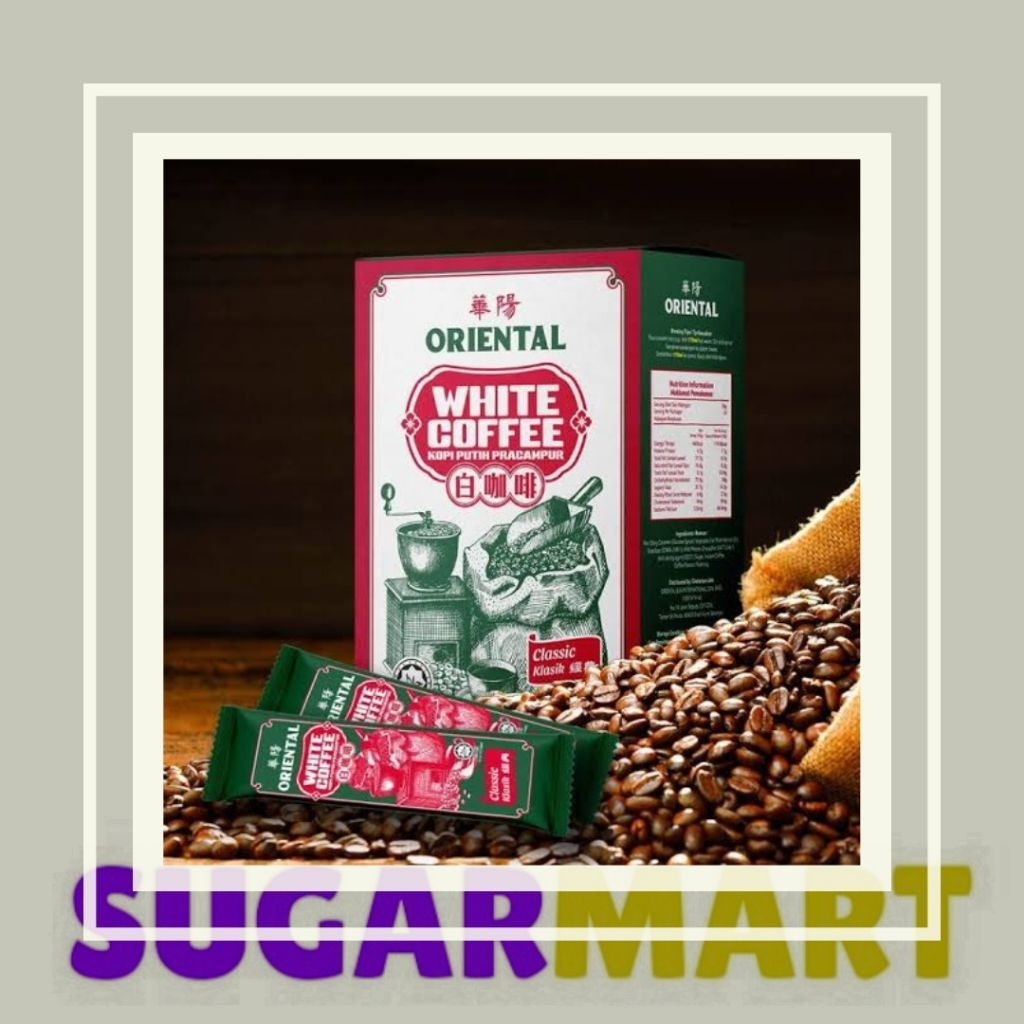 

Kopi Oriental White Coffee Classic 10pc