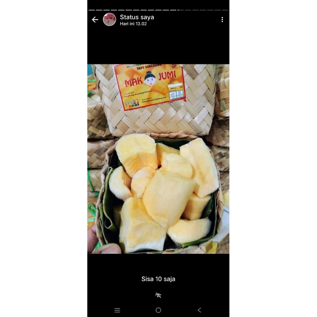 TAPE SINGKONG MAK JUMI MANIS