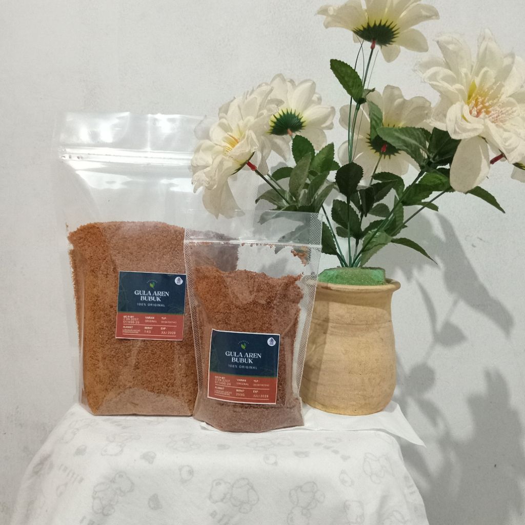 

GULA AREN SEMUT ORI 1 PAKET 250-1KG TERMURAH