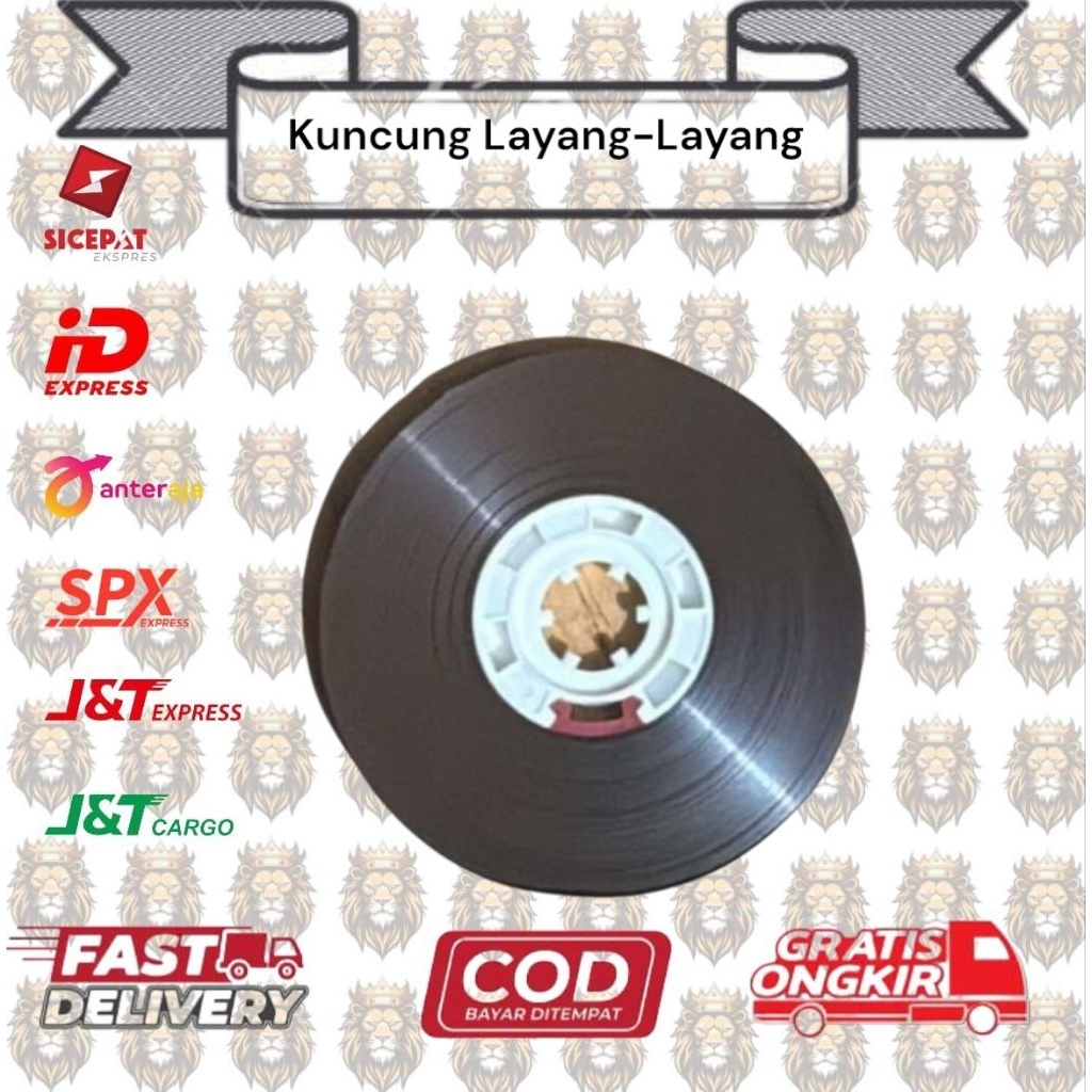 kuncung Layang-Layang/ Ekor Layang-Layang Pita Tape Kaset