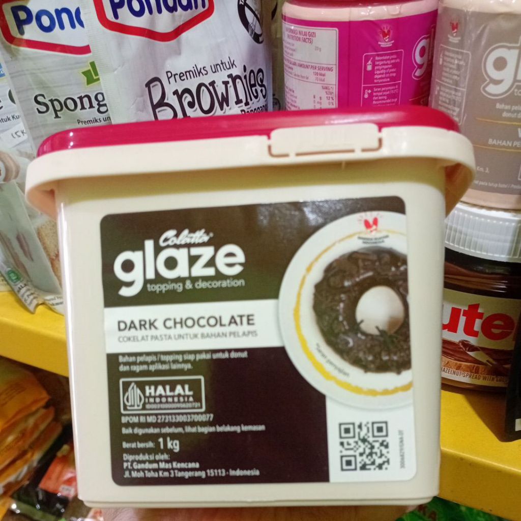 

GLAZE DARK CHOCOLATE