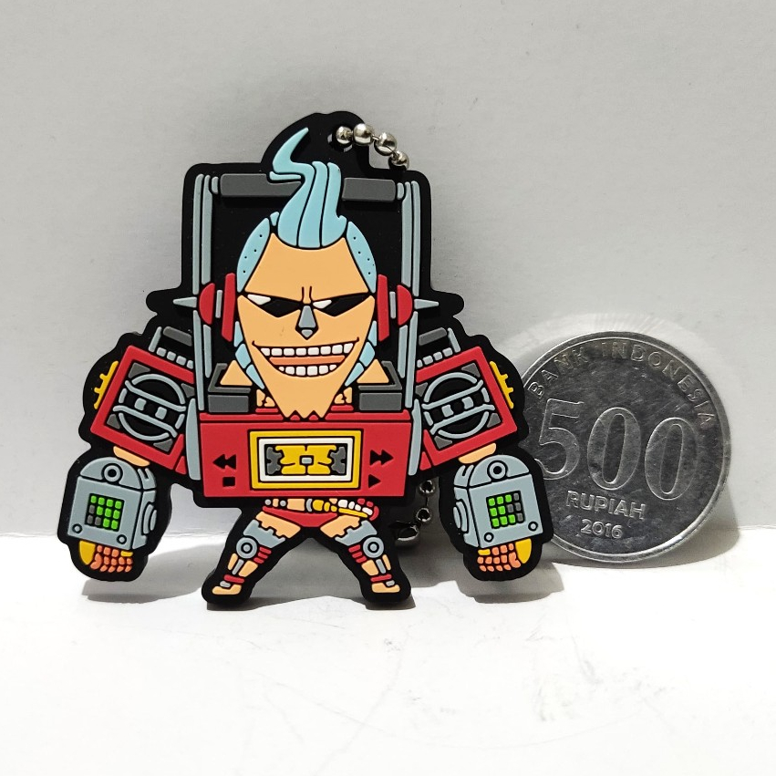 Bandai x One Piece Film Red Capsule Rubber Mascot - Franky