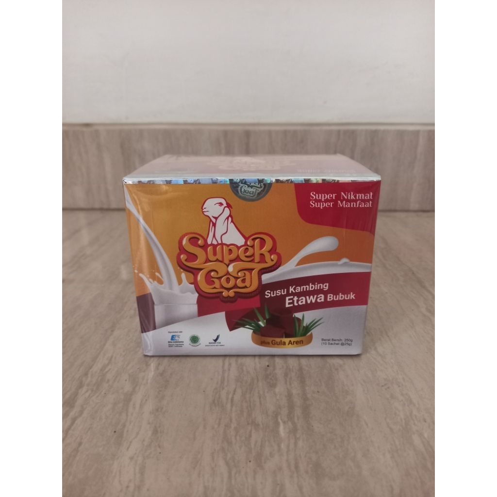 

Supergoat Susu Kambing Etawa Dengan Gula Aren 250gr