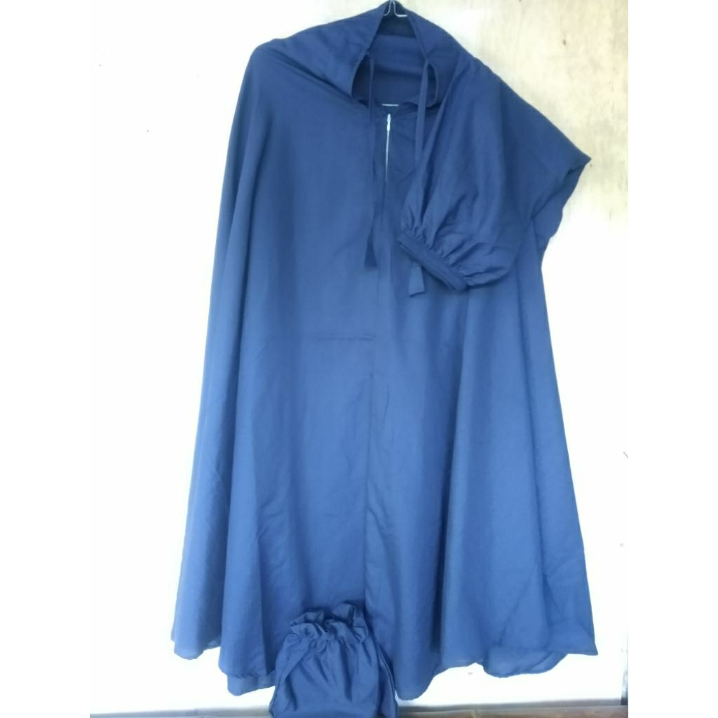 MUKENA DEWASA RESLETING MUKENA ZIPPER MUKENA KATUN TRAVEL