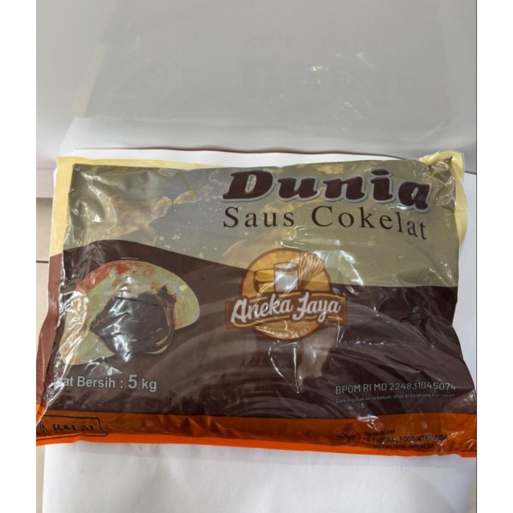 

Nafariz724 Dunia Filling Coklat 5 Kg (1 Dus Isi 4 Bantal) / Selai Coklat